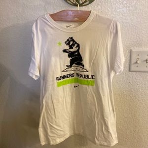 The Nike tee athletic cut